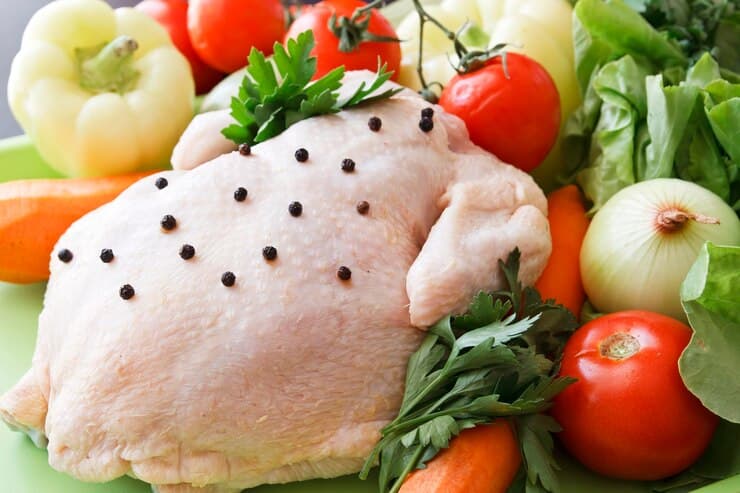 خرید و قیمت مرغ گرم شمال + فروش صادراتی